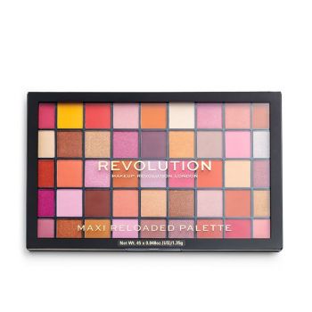 Paleta de farduri Makeup Revolution Maxi Reloaded (Concentratie: Trusa de farduri, Gramaj: 60.7 g, Nuanta fard: Big Big Love)