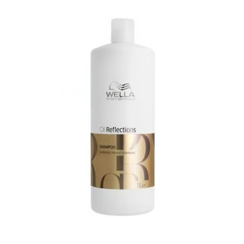 Sampon pentru Par Neted si Stralucitor - Wella Professionals Oil Reflections Luminous Reveal, varianta 2023, 1000 ml