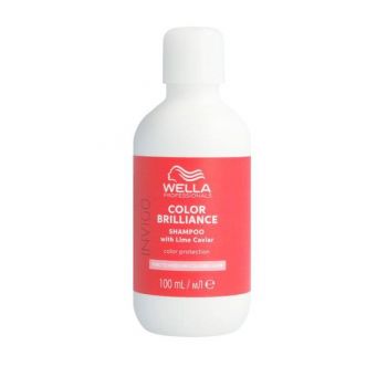 Sampon pentru Par Vopsit Fir Subtire/Normal - Wella Professionals Invigo Color Brilliance Fine/Normal Shampoo Travel Size, varianta 2023, 100 ml