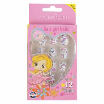 Set 12 Unghii False Pentru Copii, 57 Primavara
