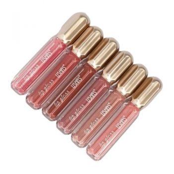 Set 6 luciuri de buze, Ushas, Lip Gloss, Natural ieftin