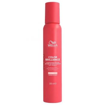 Spuma pentru Par Vopsit de Mentinere a Culorii - Wella Professionals Invigo Color Brilliance, varianta 2023, 200 ml