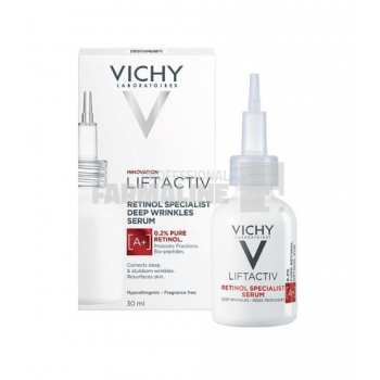 Vichy Liftactiv Specialist Ser antirid cu retinol pentru riduri pronuntate 30 ml de firma originala