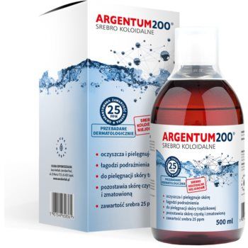 Aura Herbals Argentum 200 Collodial Silver 25 ppm tonic cu argint coloidal de firma originala