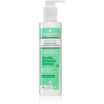 FlosLek Pharma Sensitive Gel delicat pentru igiena intima pentru piele sensibila