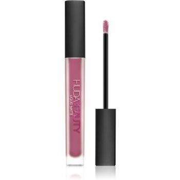 Huda Beauty Liquid Matte Lipstick Ultra-Comfort ruj cu persistenta indelungata cu efect matifiant