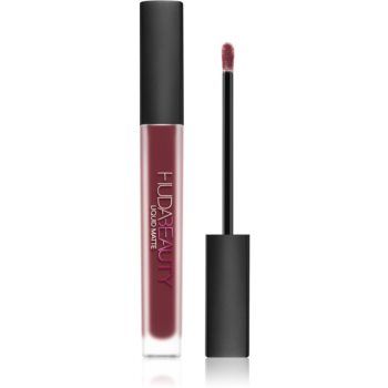 Huda Beauty Liquid Matte Lipstick Ultra-Comfort ruj cu persistenta indelungata cu efect matifiant