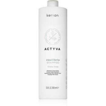 Kemon Actyva Equilibrio sampon pentru curatare pentru par si scalp gras Kemon Actyva Equilibrio sampon pentru curatare pentru par si scalp gras