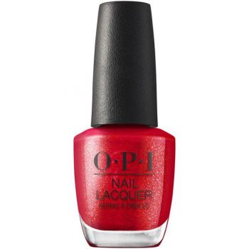 Lac de Unghii Pigmentat OPI – Nail Lacquer Big Zodiac Energy Kiss My Aries, 15 ml