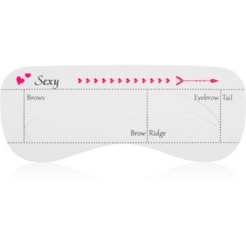 Lash Brow Eyebrow Stencil șabloane pentru sprâncene