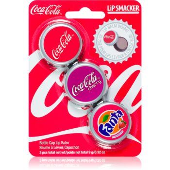 Lip Smacker Coca Cola balsam de buze 3 pc ieftin