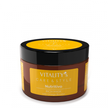 Masca pentru par uscat Vitality's Care&Style Nutritivo Rich Mask 200ml