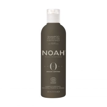 Noah - Sampon BIO purificator cu ulei esential de menta par si scalp gras 250ml