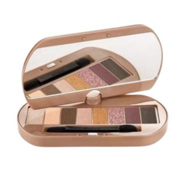 Paleta de farduri Bourjois Eye Catching Nude 03 Nude, 4.5 g