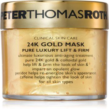 Peter Thomas Roth 24K Gold Mask masca faciala de lux pentru fermitate cu efect lifting