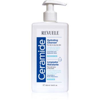 Revuele Ceramide Hydrating Cleanser gel de curatare pentru fata pentru pielea uscata sau foarte uscata