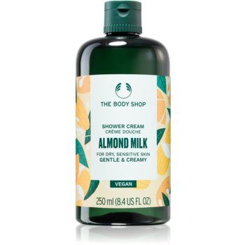 The Body Shop Almond Milk Shower Cream gel cremos pentru dus cu lapte de migdale