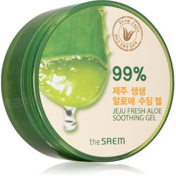 The Saem Jeju Fresh Aloe 99% gel hidratant cu efect de calmare