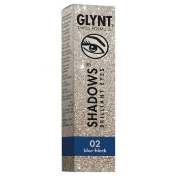 Vopsea pentru gene si sprancene Briliant Eyes Glynt, 02 Negru albastrui, 15 ml de firma originala