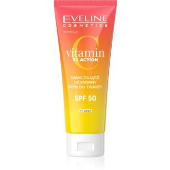 Eveline Cosmetics Vitamin C 3x Action crema de zi hidratanta SPF 50