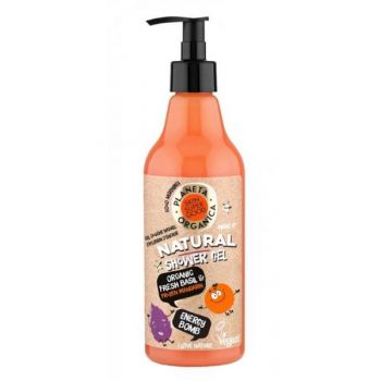 Gel de Dus Natural Energy Bomb Skin Super Good Planeta Organica, 500ml