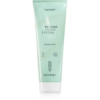 Kemon Yocond Color System Beige balsam nuanțator de firma original