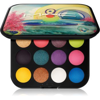 MAC Cosmetics Connect In Colour Eye Shadow Palette 12 shades paletă cu farduri de ochi