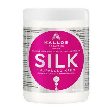 Masca de Par Kallos Silk 1000 ml de firma originala