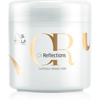 Masca Nutritiva pentru Par Neted si Lucios Wella Oil Reflections Luminous Reboost 150 ml la reducere