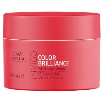 Masca pentru Par Vopsit, Fin sau Normal Wella Invigo Color Brilliance Masca Fine/Normal 150 ml la reducere