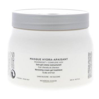 Masca-Tratament pentru Hidratare si Regenerare - Kerastase Specifique Masque Hydra-Apaisant Renewing Cream Gel Treatment, 500ml