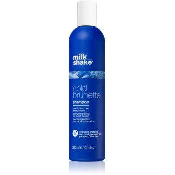 Milk Shake Cold Brunette Shampoo șampon pentru neutralizarea tonurilor de galben pentru nuante de par castaniu