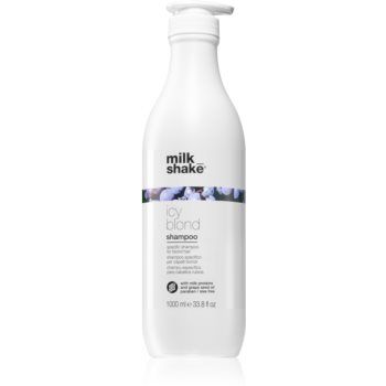 Milk Shake Icy Blond Shampoo șampon pentru neutralizarea tonurilor de galben pentru par blond