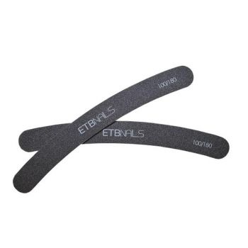 Pila Unghii Banana Neagra ETB Nails