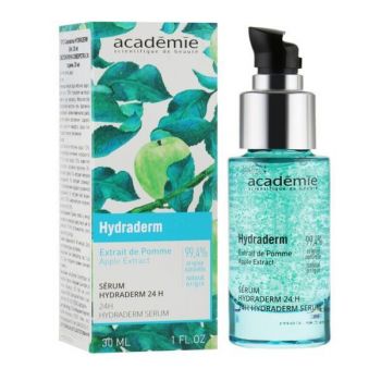 Ser intensiv hidratant cu Academie Serum Hydraderm 24H, 30ml