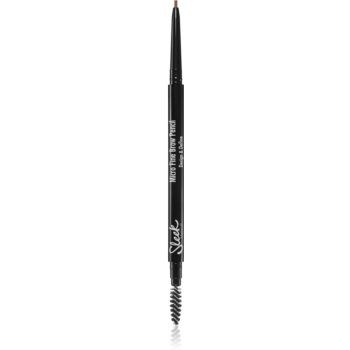 Sleek Micro-Fine Brow Pencil creion pentru sprâncene rezistent la apă cu pensula ieftin