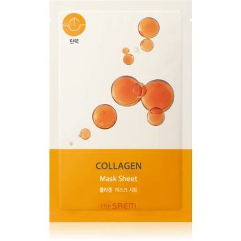 The Saem Bio Solution Collagen Masca facelift intens și de strălucire