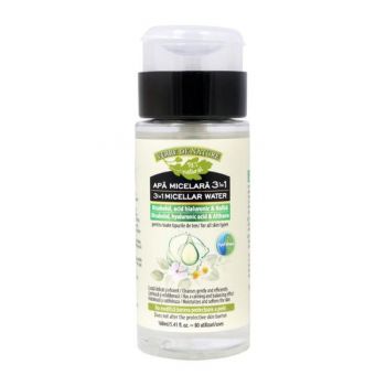 Apa Micelara cu Bisabolol, Acid Hialuronic si Nalba Verde de Nature, Manicos, 160 ml