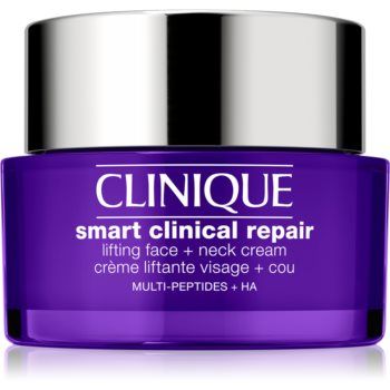 Clinique Smart Clinical™ Repair Lifting Face + Neck Cream crema de întinerire pentru față și gât