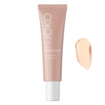 Fond de Ten cu Acid Hialuronic - Joko Skin Joy Long Lasting, nuanta 01 Ivory, 30 ml