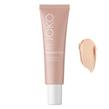 Fond de Ten cu Acid Hialuronic - Joko Skin Joy Long Lasting, nuanta 02 Beige, 30 ml la reducere