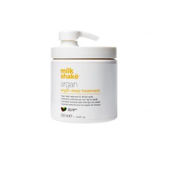 Masca Restructuranta cu Ulei de Argan Intensiv Milk Shake Argan Treatment 500 ml la reducere