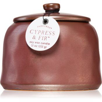 Paddywax Cypress & Fir lumânare parfumată