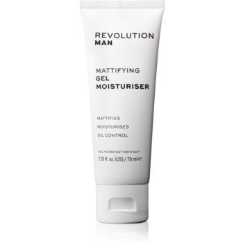 Revolution Man Mattifying crema gel hidratanta cu textura usoara pentru ten gras