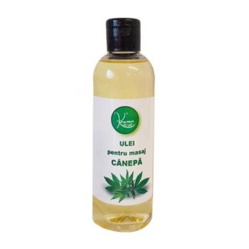 Ulei pentru Masaj cu Canepa Kosmo Oil, 250 ml