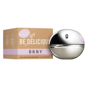 Apa de Parfum DKNY Be 100% Delicious, Femei, 50 ml la reducere