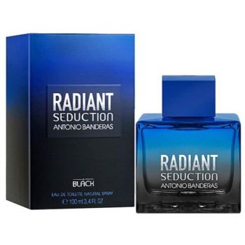 Apa de Toaleta Antonio Banderas Radiant Seduction in Black, Barbati, 100 ml de firma originala