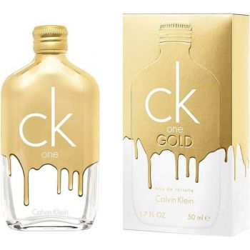 Apa de Toaleta Calvin Klein CK One Gold, Unisex, 50 ml la reducere