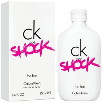 Apa de Toaleta Calvin Klein CK One Shock for Her, Femei, 100 ml la reducere