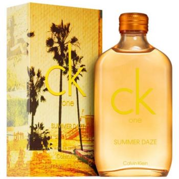 Apa de Toaleta Calvin Klein CK One Summer Daze, Unisex, 100 ml de firma originala